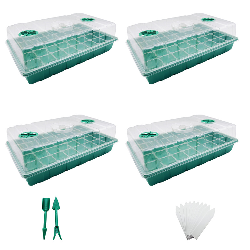 Seed Starter Trays - 4 Pak Van 40 Roosters Zaad