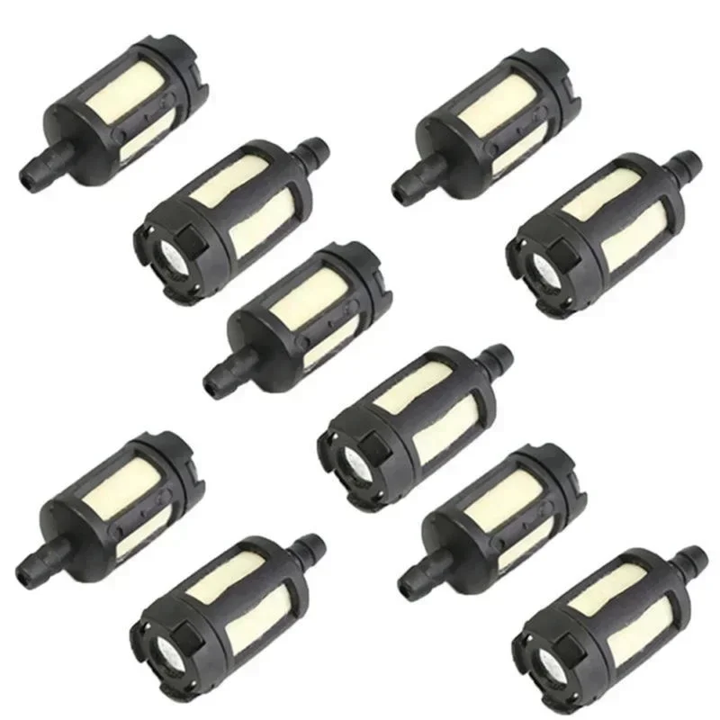 Gardening Tools Basic - 10-pack universeel brandstoffilter voor gasoline tuinuitrusting,