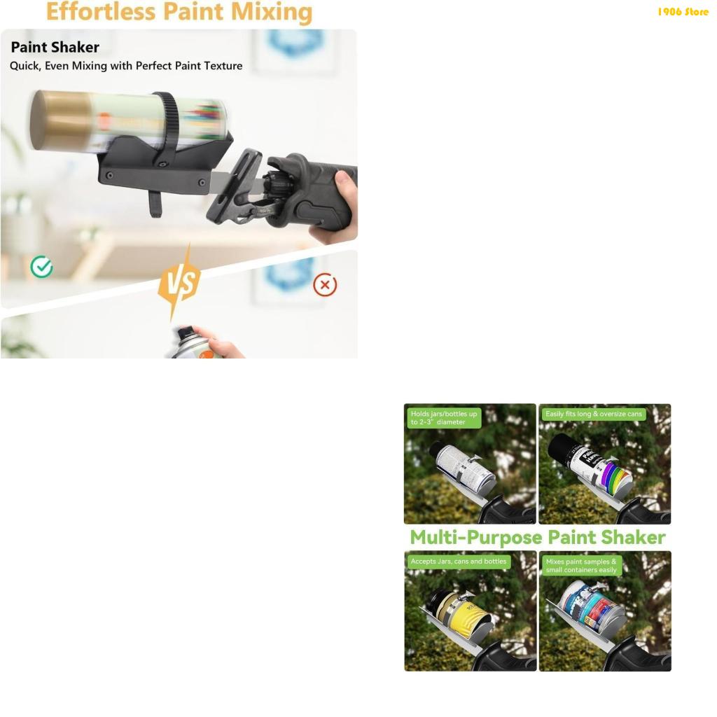 Gardening Tools Set Gift - J1HA Snelle verfmixerbevestiging voor zaag Elimineert