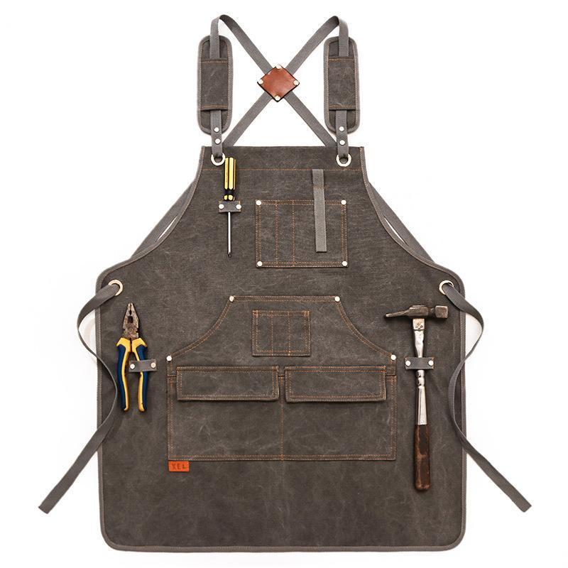 Gardening Tools Logo - Canvas schort met bedrukt logo voor