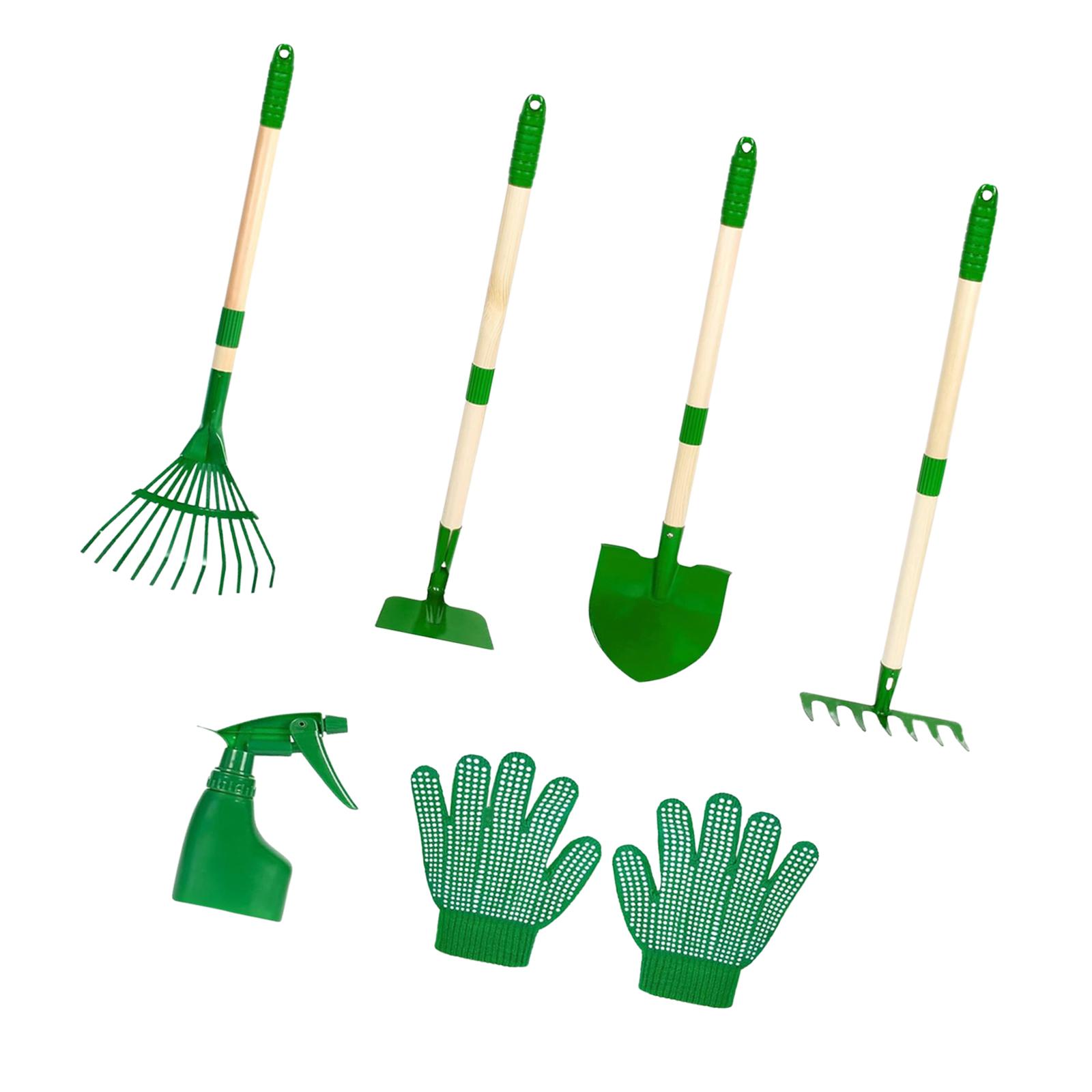Gardening Tools Set Gift - 6x Kinderen Tuingereedschap Set Outdoor Graven