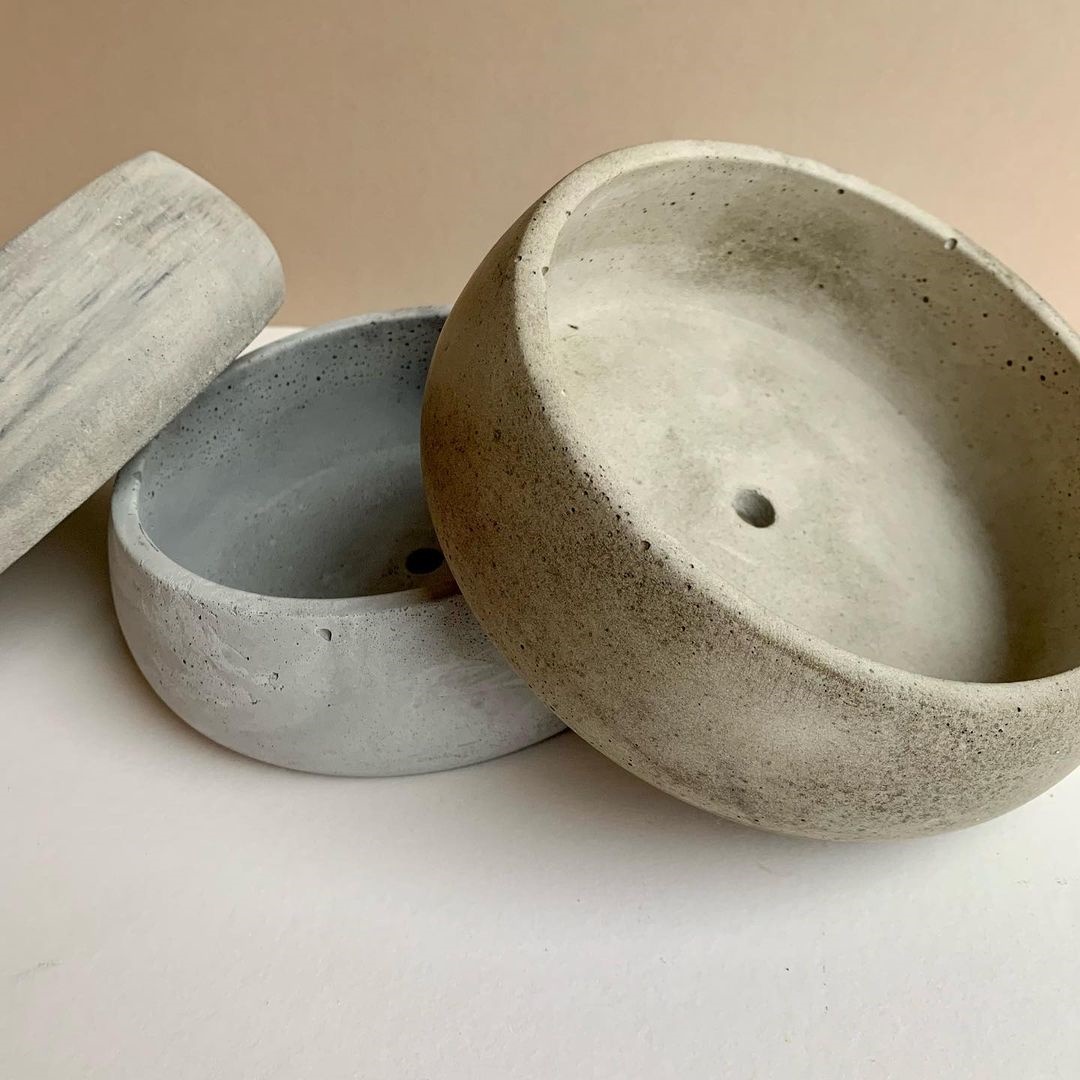 Gardening Tools Big - Grote Kom Vorm Bloempot Betonnen Mallen