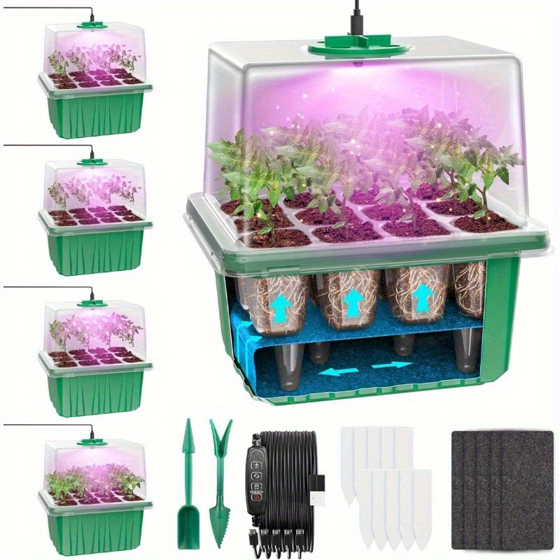 Seed Starter Trays - LED Grow Light Tuinplant Succulente Bloem