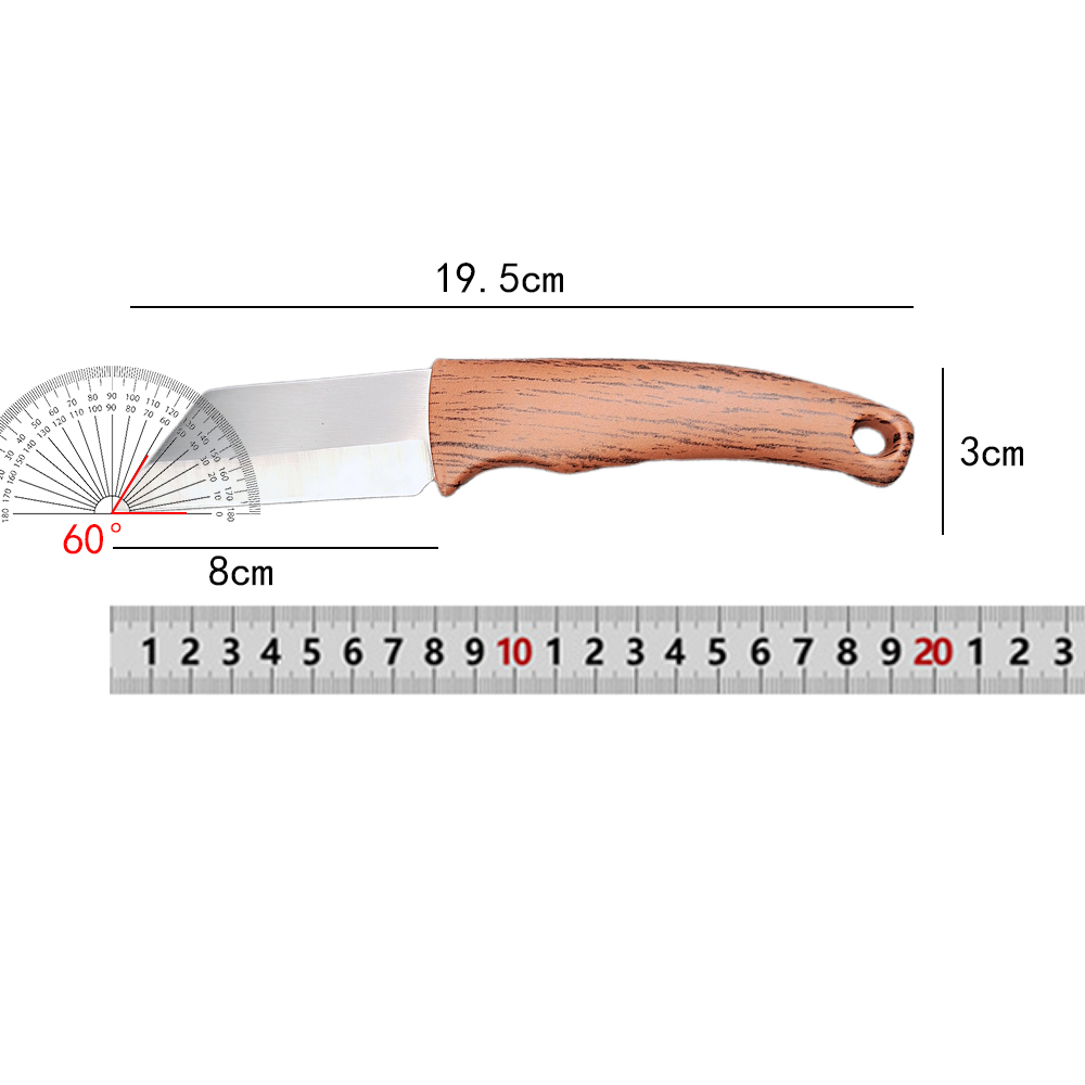 Roestvrijstalen keukenmes Chef - Gardening Tools Knife recensie en prijs
