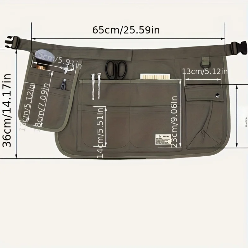 1 stuks multi-pocket canvas ge - Gardening Tools Cartoon recensie en prijs