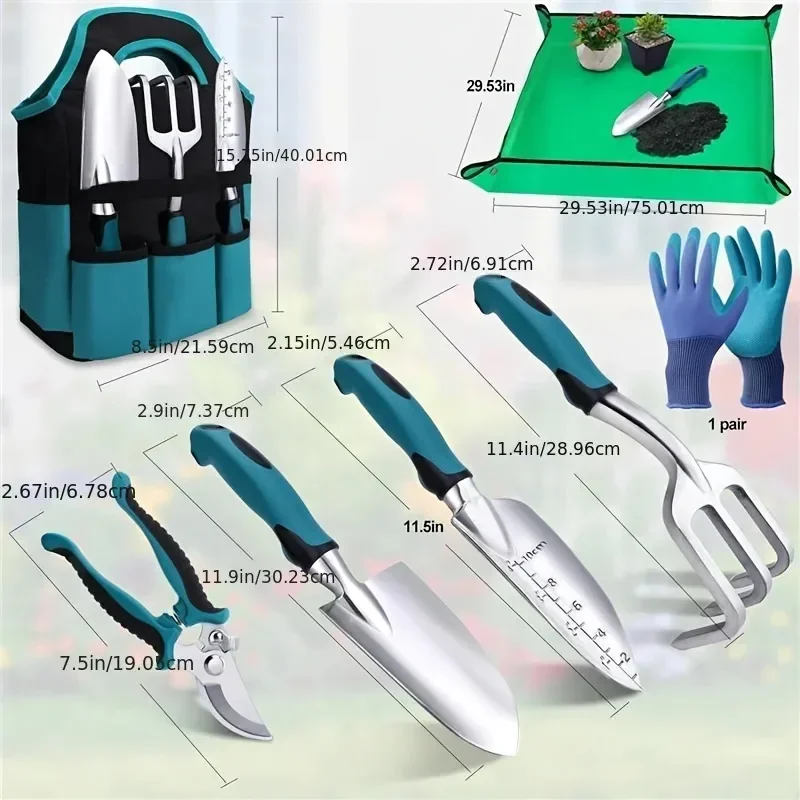 7-delige set zware, duurzame t - Gardening Tools Set Gift recensie en prijs