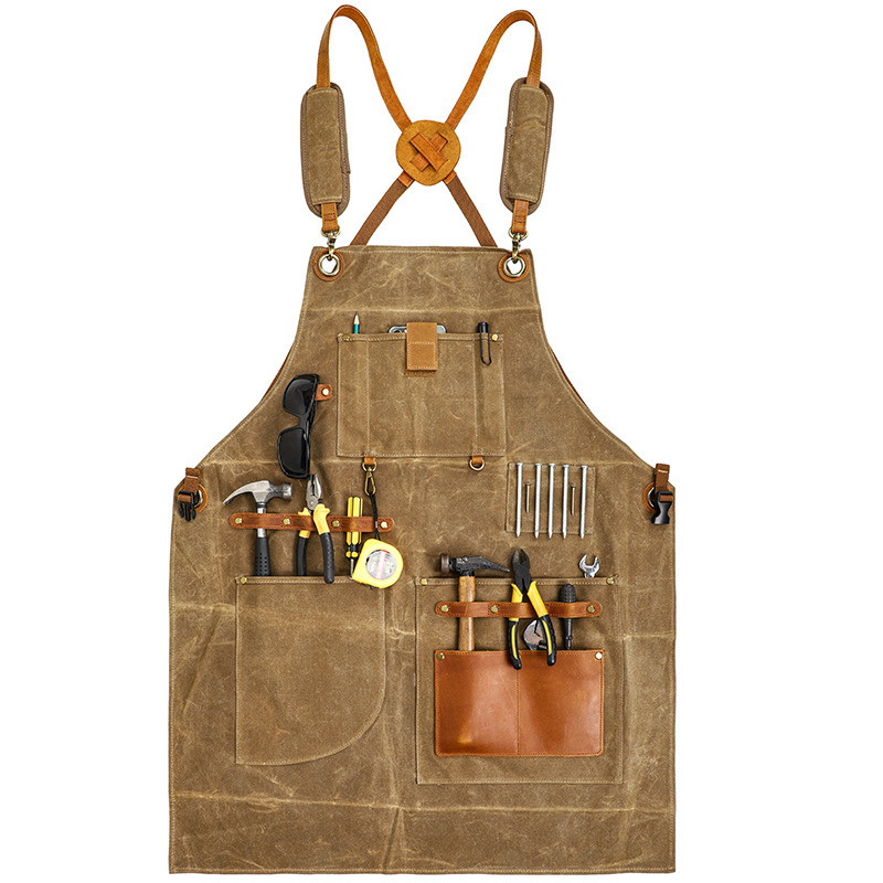 Zware industrie gewaxt canvas  - Gardening Tools Logo recensie en prijs