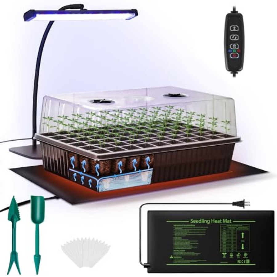 60-cellige zelfwatergevende za - Seed Starter Trays recensie en prijs