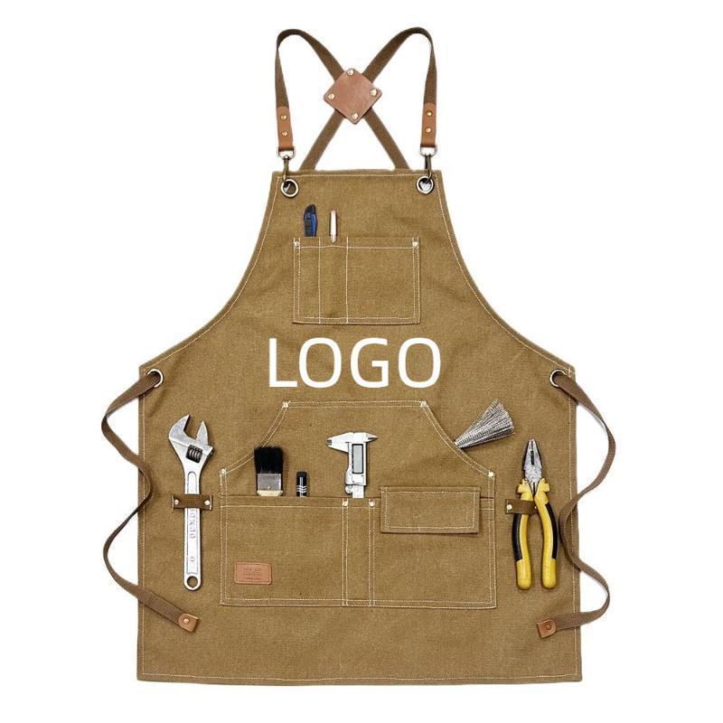 Canvas schort met meerdere zak - Gardening Tools Logo recensie en prijs