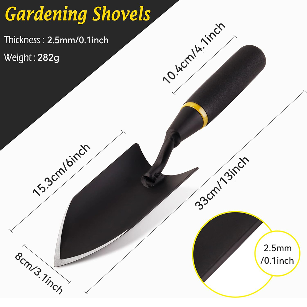 Robuuste mangaanstalen tuinsch - Gardening Tools Trowel recensie en prijs