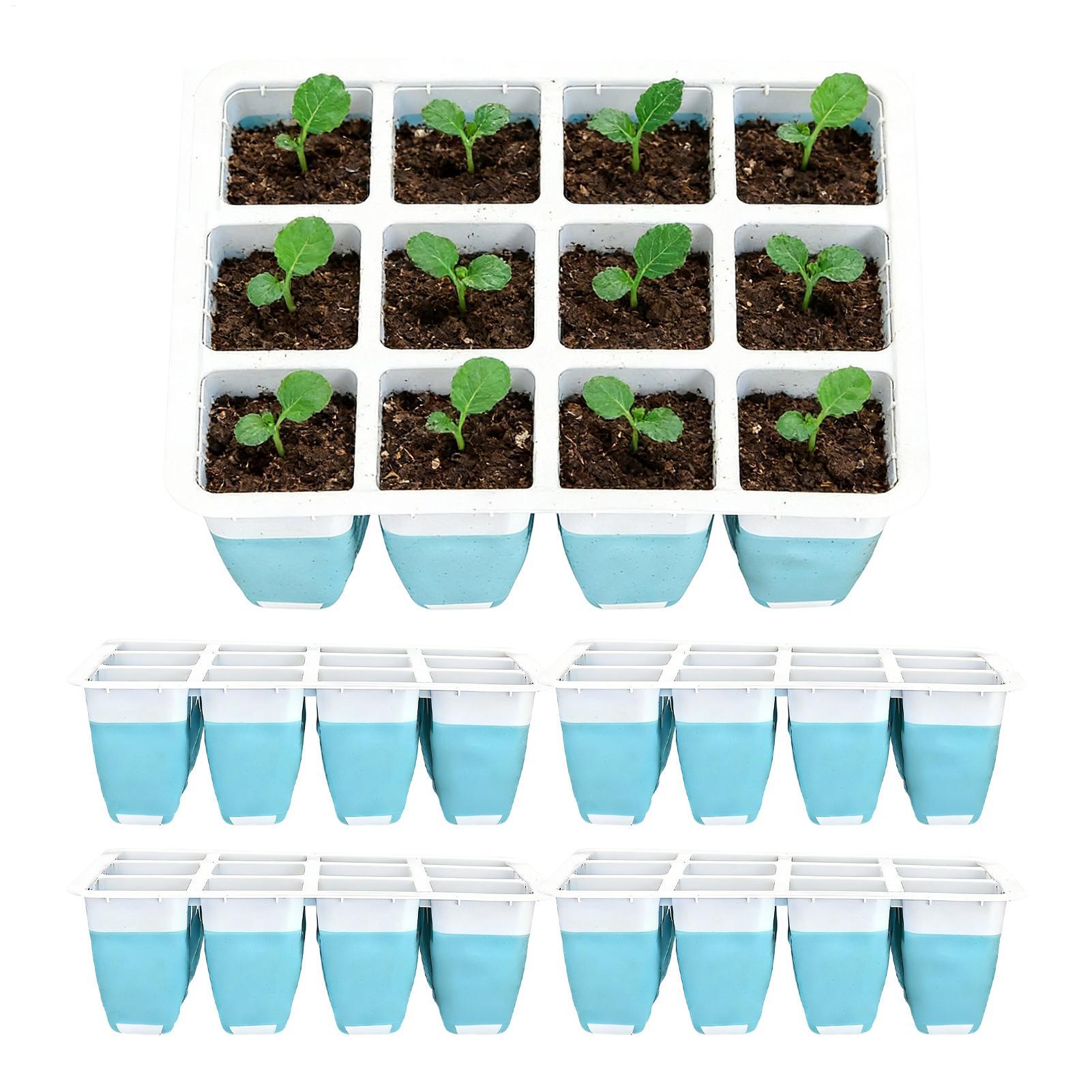 5-pack siliconen zaaitrays met - Seed Starter Trays recensie en prijs