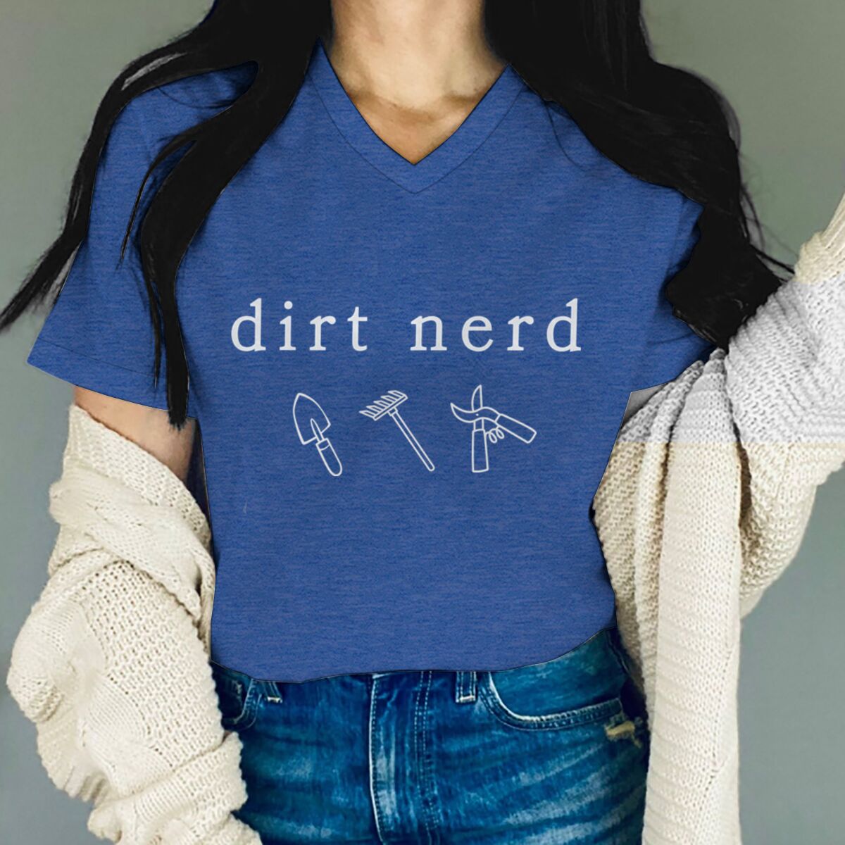 Tuinieren-enthousiaste T-shirt - Gardening Tools Cartoon recensie en prijs