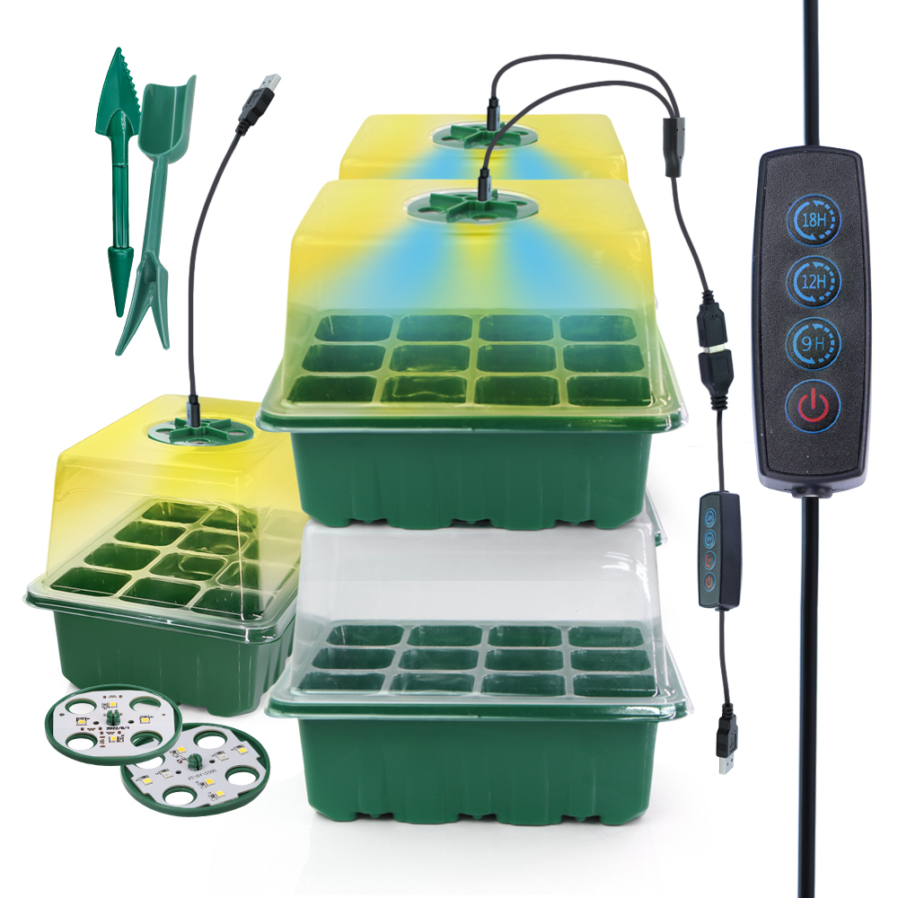 LED Kwekerij Potten met Grow L - Seed Starter Trays recensie en prijs