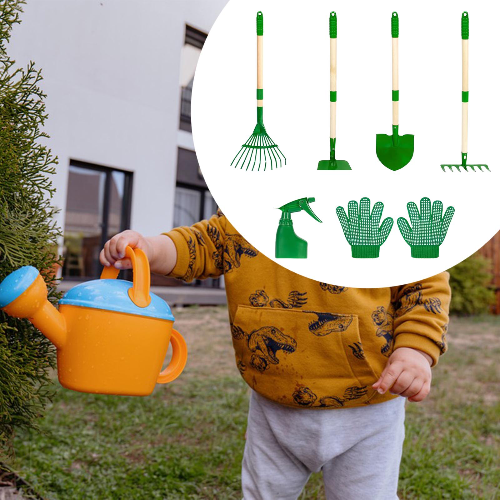 6x Kinderen Tuingereedschap Se - Gardening Tools Set Gift recensie en prijs