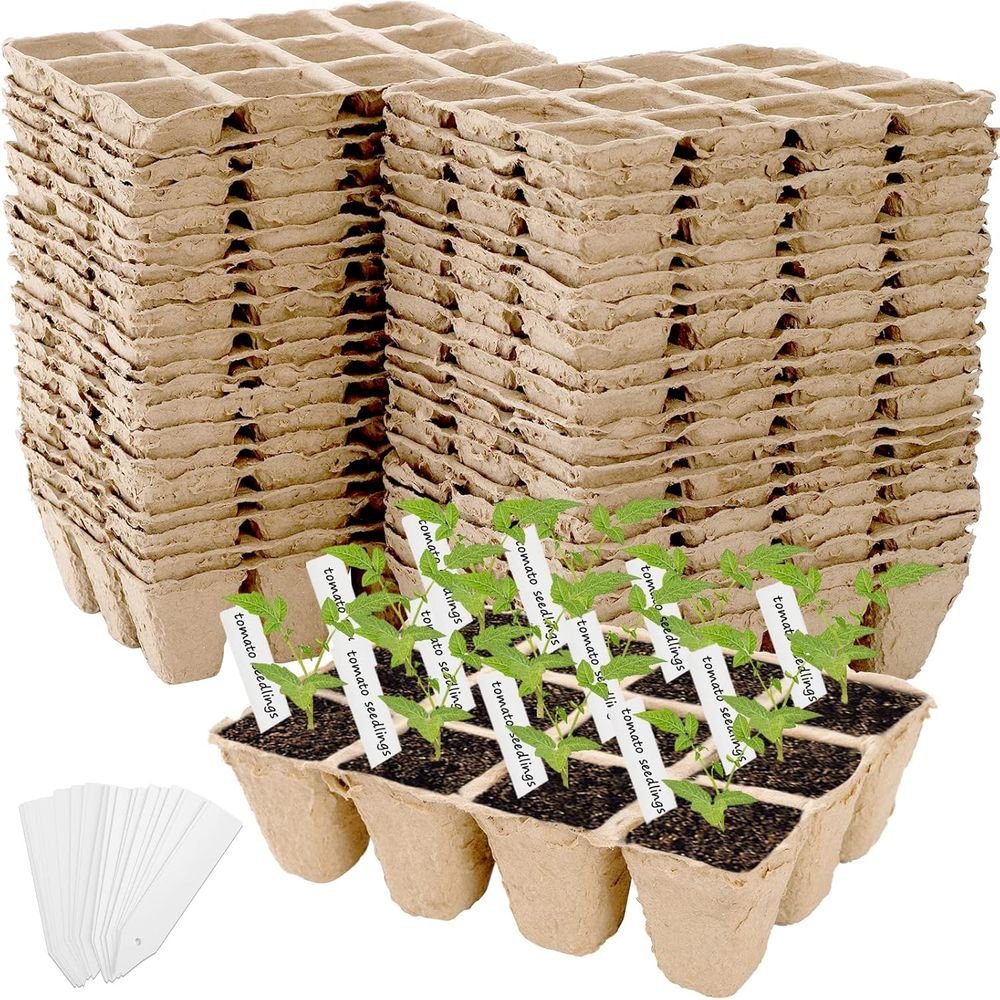 40-pack turfzodenpotten zaadst - Seed Starter Trays recensie en prijs