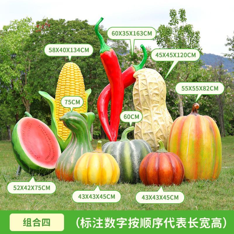 Buitensimulatie fruit sculptuu - Gardening Tools Cartoon recensie en prijs